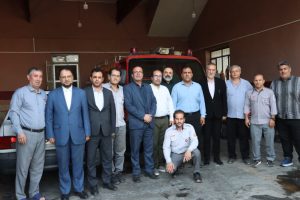 انتصاب مرتضی سنندجی بعنوان مدیرعامل سازمان آتش نشانی وخدمات ایمنی شهرماهدشت